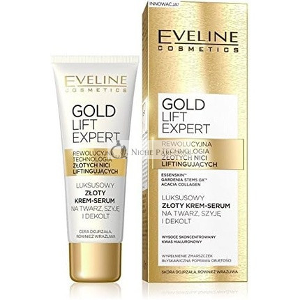 Eveline Cosmetics Lift Expert Ránctalanító Szérum 24 Karátos Arannyal, 40ml