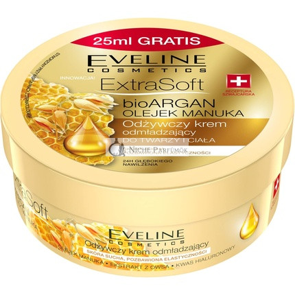 Eveline Cosmetics Extra Puha Tápláló és Megújító Arckrém és Testápoló 175ml