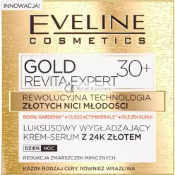   Eveline Cosmetics Gold Revita Expert 30+ Faltenreduzierung Für Alle Hauttypen 50ml