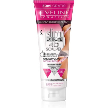 Slim Extreme 4D Scalpel Express Karcsúsító Koncentrátum Éjszakai Liposukció, 200 ml