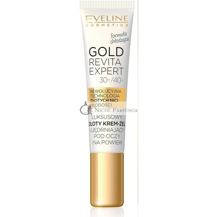 Eveline Cosmetics Gold Revita Expert Szemkrém Gél 30+/40+ 15ml