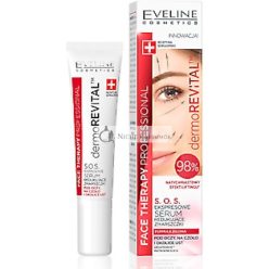   Eveline Cosmetics Ftp Dermorevital Szérum Ránctalanító Szem/Ajkak/Arc 15ml