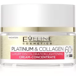   Eveline Cosmetics Platinum & Kollagen Anti-Falten Tages- und Nachtcreme 60+, 50ml
