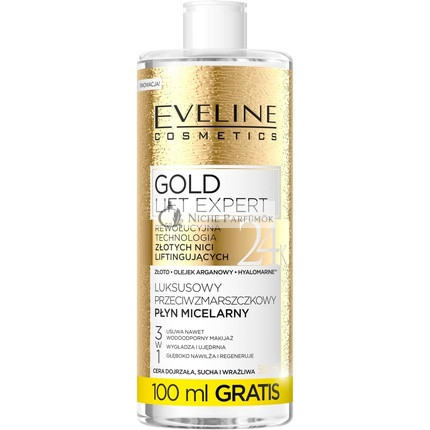 Eveline Cosmetics Gold Lift Expert Mizellenwasser, 500ml