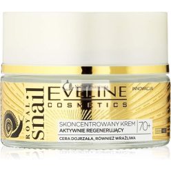   Eveline Cosmetics Royal Snail Aktiváló Regeneráló Nappali/Éjszakai Krém 70+, 50ml
