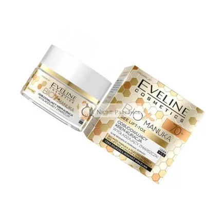 Eveline Cosmetics Bio Manuka Lift Wiederaufbau Gesichtscreme Tag/Nacht 70+, 50ml