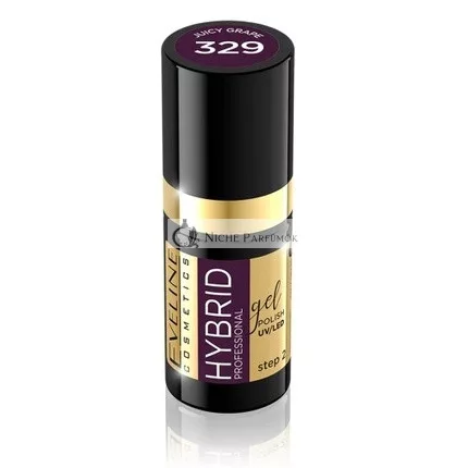 Eveline Hybrid Zselés Körömlakk - Purple Rain 329, 5ml