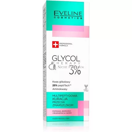 Eveline Cosmetics Glycol Therapy 3% Multipeptid Anti-Aging Behandlung 18ml