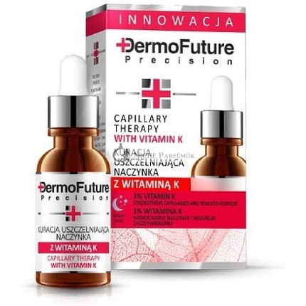 Dermofuture Kapilláris Arckezelés Vitamin K Éjszakai Arcszérum, 20ml