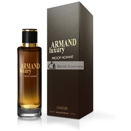 Armand Luxury Proof by Chatler Férfi EDP Illat, 100 ml, Franciaországban készült