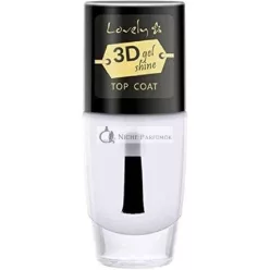 Lovely Makeup 3D Zselés Csillogó Fedőlakk