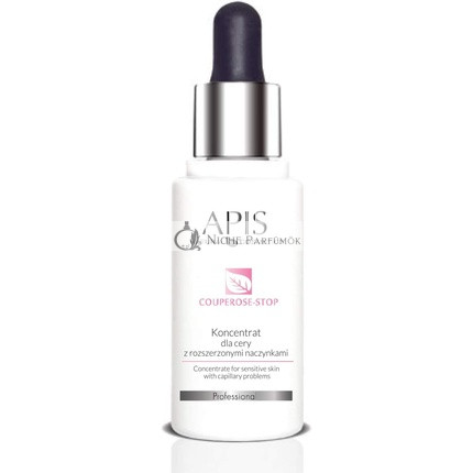 APIS COUPEROSE-STOP Konzentrat für empfindliche Haut mit Vitamin C, Ginkgo, Grapefruit und Zitrone, 30ml