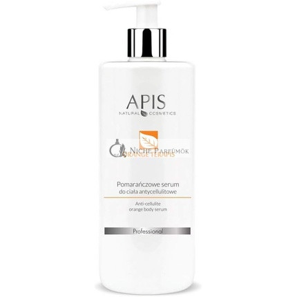 APIS Orangen Terapis Orangen Cellulite Serum für den Körper mit Guarana, Bitterorange, Ginkgo und Granatapfel, 500 ml