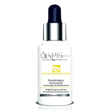 APIS DISCOLOURATION-STOP Gesichtsaufhellendes Konzentrat mit Algen, Gurke und Grapefruit, 30ml