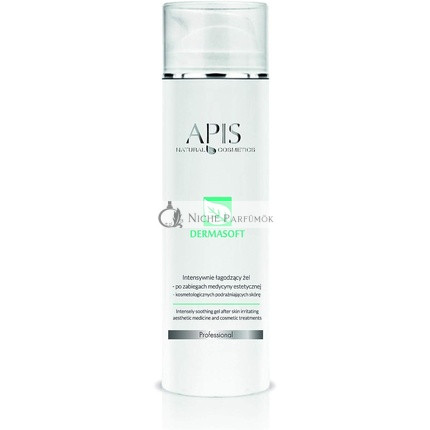 APIS Dermasoft Intensiv Beruhigungsgel für Ästhetische Medizin und Kosmetologie nach Hautreizenden Behandlungen, 200ml