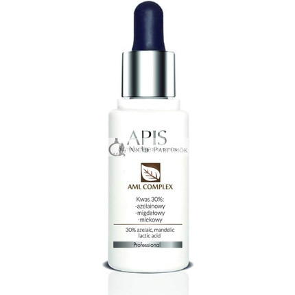 APIS AML COMPLEX Sav 30% Azealin Mandulák és Tej Arcbőr Hámlasztás és Simaság 30ml
