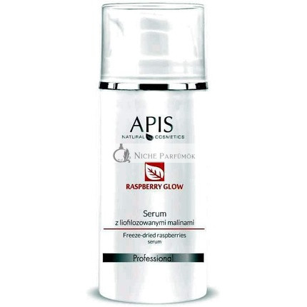 APIS Himbeere Glow Serum mit gefriergetrockneten Himbeeren, Ceramid und Hydromanil-Komplex, 100 ml