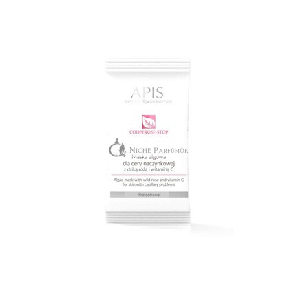 APIS COUPEROSE-STOP Algenmaske für Couperose-Haut mit Hundsrose, Arnika und Vitamin C 20g