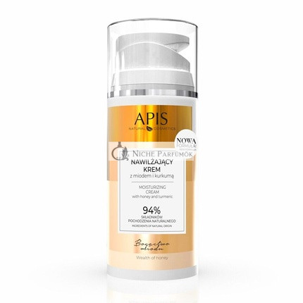 Apis Méz és Kurkuma Hidratáló Arckrém 100ml