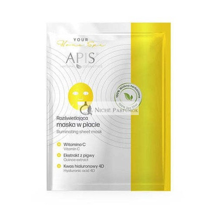APIS Glänzende Tuchmaske, 20g