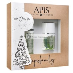   Apisset Karácsonyi Szett: Kannabis Nyugtató Arclemosó Hab 150ml és Nyugtató-Regeneráló Krém 50ml