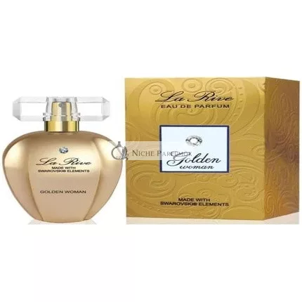 LA RIVE Golden Woman Made with Swarovski Elements EDP, 75ml