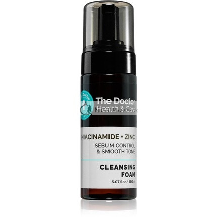 The Doctor Niacinamid + Zink Sebum Kontroll- & Glättungs-Mousse-Reiniger, 150 ml