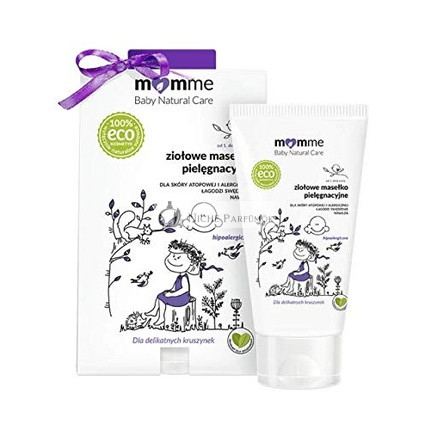 Baby Windelausschlag Creme Kräuterbehandlung Ekzem Macadamiaöl Kamille Sheabutter, 100g