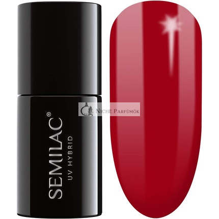 Semilac Intense Red UV Körömlakk, 7ml