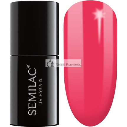Semilac UV Nagellack Neonfarbe 042 Neon-Raspberry, 7ml