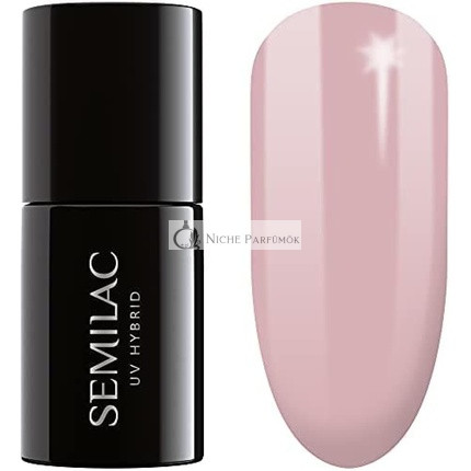 Semilac UV Nagellack Beige Farbe 057 Nude Beige Rose, 7ml