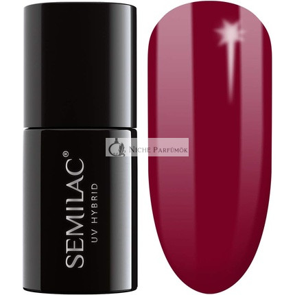 Semilac UV Nagellack Tiefrot 071, 7ml