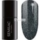 Semilac UV Nagellack Starlight Night Schwarze Farbe 096, 7ml