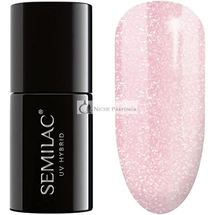 Semilac Pink Crystals 164 UV Hybrid Körömlakk 7ml