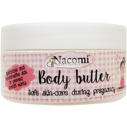 Nacomi Testápoló Vaj Biztonságos Bőrápolás Terhesség Alatt, 100 g