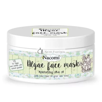 Nacomi Natürliche Algen-Gesichtmaske Feuchtigkeitsspendendes Olivenöl, 42g