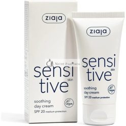 Érzékeny bőr nyugtató nappali krém, 50ml