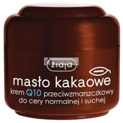   Ziaja Kakaóvaj Q10 Ránctalanító Arckrém Száraz és Normál Bőrre