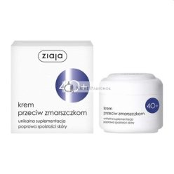   ZIAJA 40+ Sor Hidratáló Ránctalanító Arckrém Érett Bőrre, 50ml