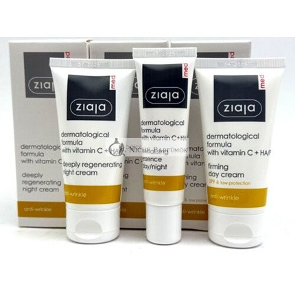 Ziaja Vitamin C Anti-Falten-Gesichtscreme Formel Serum, 30ml