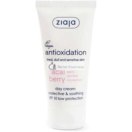 Ziaja Arcbőr Bogyós Acai Krém Napvédő SPF10, 50ml