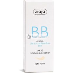  Ziaja BB-Creme für fettige und Mischhaut Heller Farbton, 50ml
