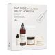 ZIAJA + TASCHEN Set Creme Peeling Tonic Seife Kosmetiktasche Organizer Baltisches Wellness Set