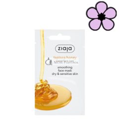   Ziaja Tapioka Honig Glättende Gesichtsmaske für Trockene und Empfindliche Haut 7ml