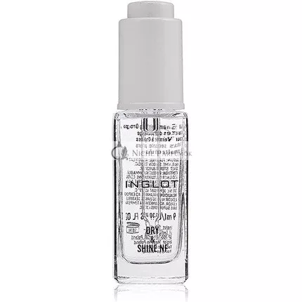 Inglot Dry Shine Drops Körömlakk - 9 Ml, Gyors Száradási Idővel és Hosszan Tartó Fényes Felülettel