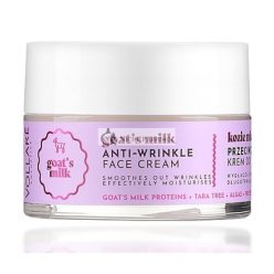   Vollare Cosmetics Női Ránctalanító Arckrém Kecske Tej Fehérjével és Vörös Algával - Nappali és Éjszakai Krém