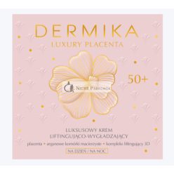   Dermika Luxus Placenta Lifting Smoothing Cream 50+ Argan Őssejtekkel és Mandulával
