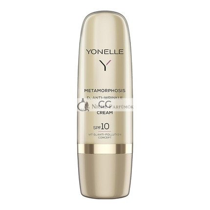 Yonelle CC Krém SPF10 Ránctalanító CC Krém Metamorfózis Sorozat, 50ml