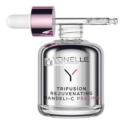 YONELLE Arc Peeling Mandula Savval és C-vitaminnal TRIFUSION Kémiai Peeling Simább, Ragyogó Bőr Anti-Aging Világosító, 50ml