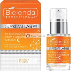   Bielenda Professional Supremelab Energy Boost Világosító Szérum Ultra-Stabil C-vitaminnal, 15ml
